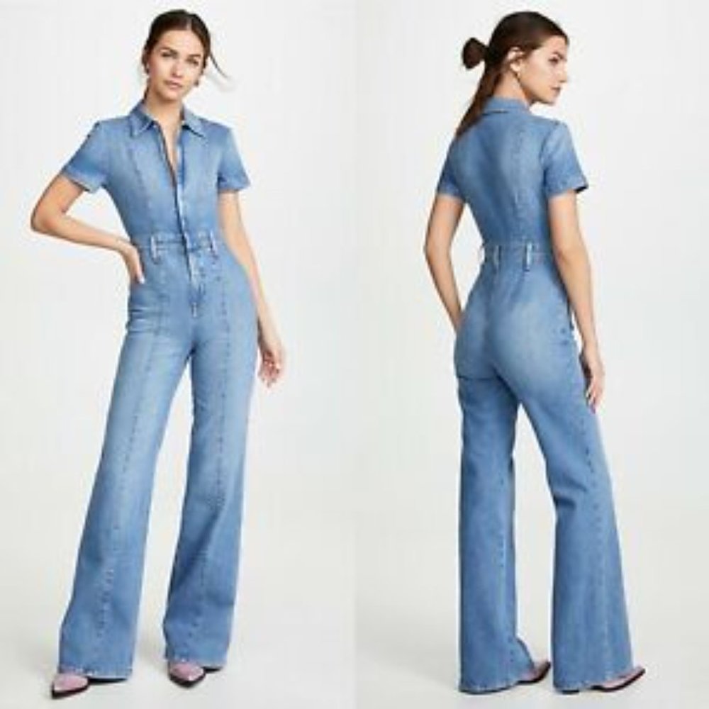 Alice Olivia Jumpsuit Denim USA 24